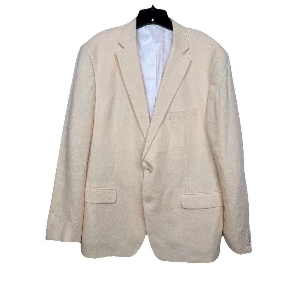Ralph Lauren Black Label Cream Linen Sport Coat Blazer